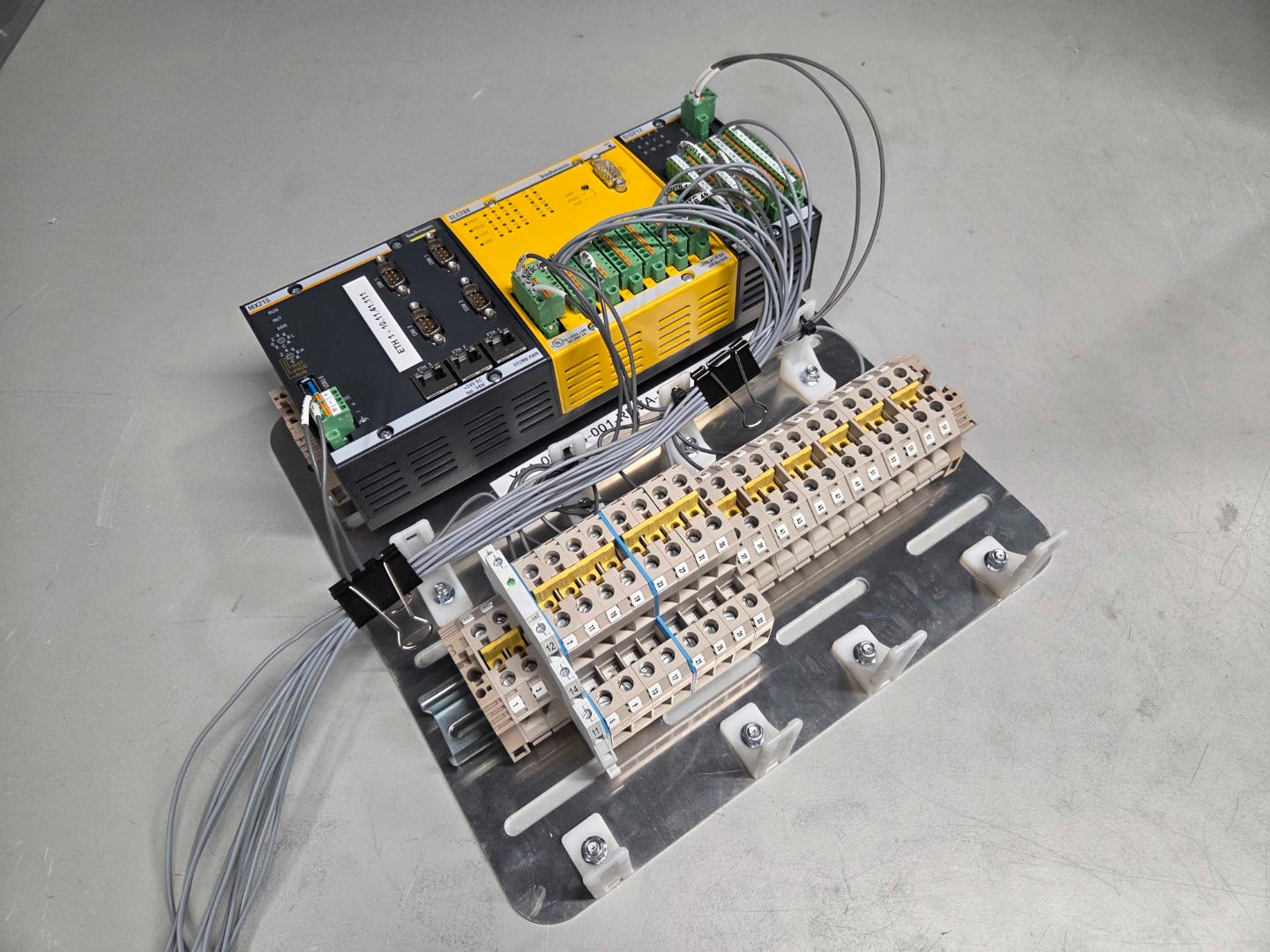Bachmann M1 controller with KEBA drive modules — PitchPro control stack