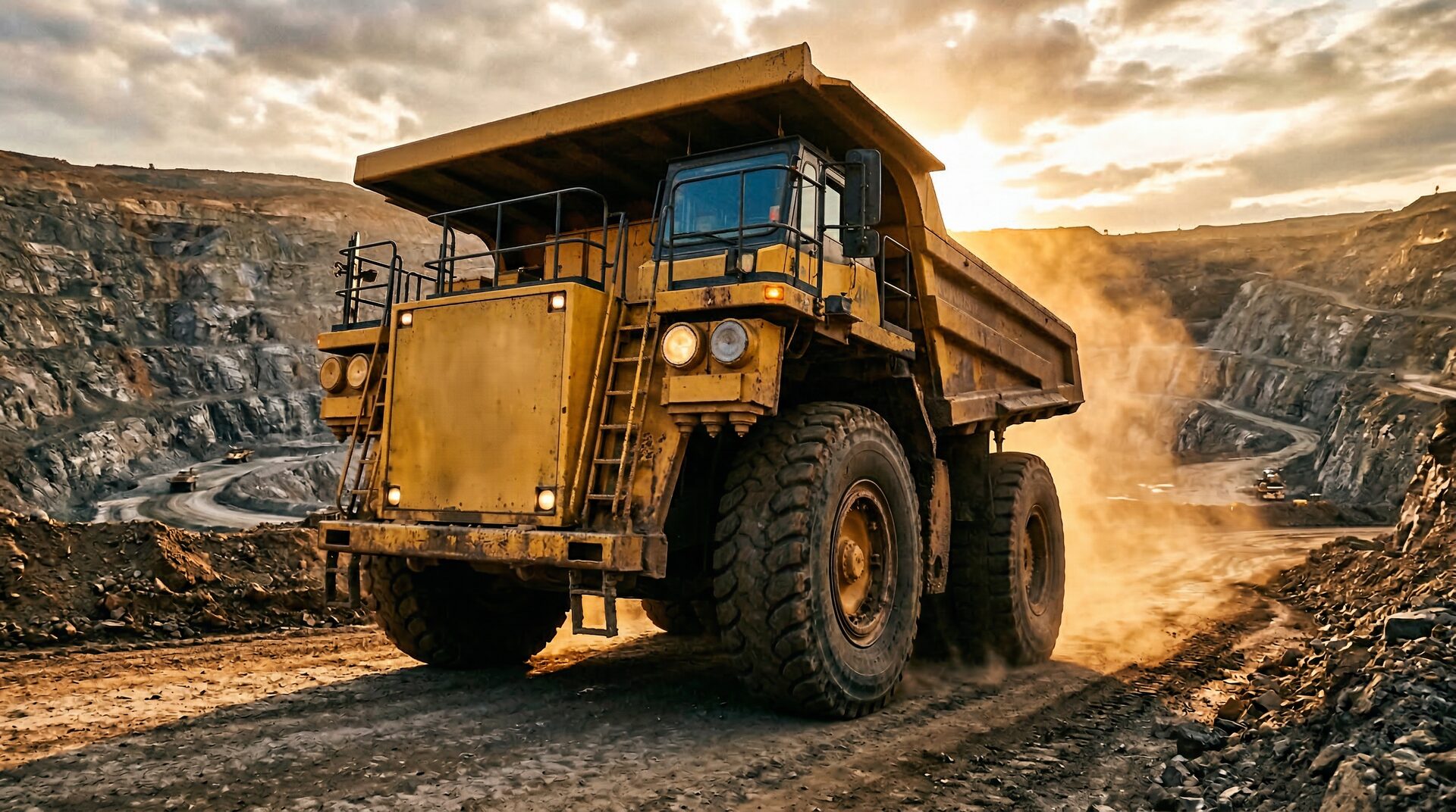 Mining haul truck