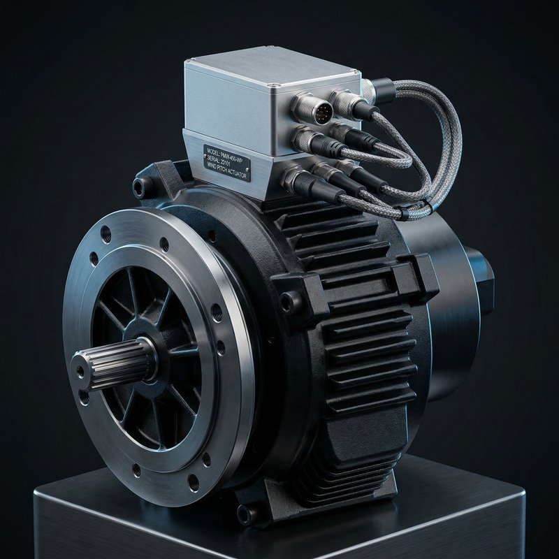 HET pitch motor — compact highest-torque design