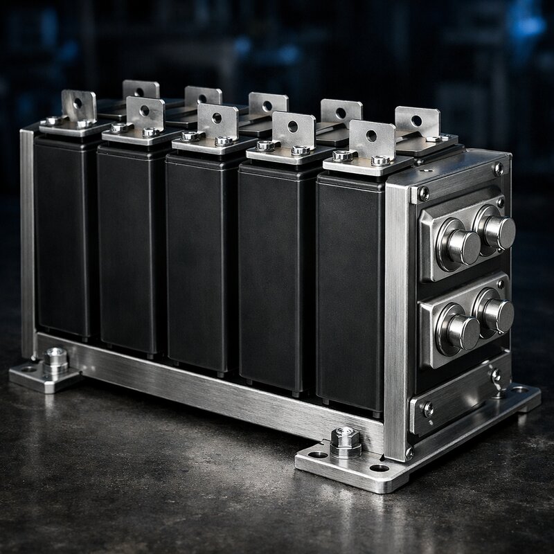 Ultracapacitor bank for emergency blade feathering backup power